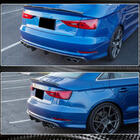 Audi A3 2012–2020 Difúzor zadného nárazníka V2 (pre S-Line Sedan 2012-2016, karbón) fotografia 5