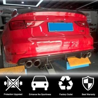 Difúzor zadného nárazníka V2 (pre S-Line Sedan 2012-2016, karbón) Audi A3 2012–2020 fotografia 3