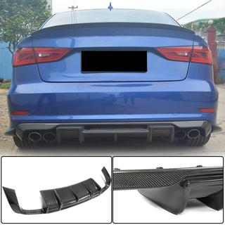 Difúzor zadného nárazníka V1 (pre S-Line Sedan 2012-2016, karbón) Audi A3 2012–2020 fotografia 1