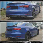 Audi A3 2012–2020 Nadstavce na zadný nárazník Flap (pre S-Line Sedan 2012-2016, karbón) fotografia 4