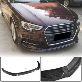 Lip spojler predného nárazníka Lip V1 (pre S-Line 2017-2020 HB, karbón) Audi A3 2012–2020 fotografia 1