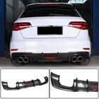 Audi A3 2012–2020 Difúzor zadného nárazníka V1 (pre S-Line HB 2017-2020, karbón) fotografia 1
