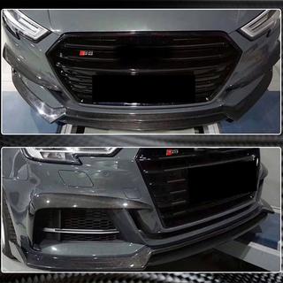 Lip spojler predného nárazníka Lip V4 (pre S-Line Sedan 2017-2020, karbón) Audi A3 2012–2020 fotografia 4