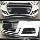 Audi A3 2012–2020 Lip spojler predného nárazníka Lip V3 (pre S-Line Sedan 2017-2020, karbón) fotografia 3