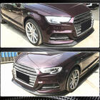 Audi A3 2012–2020 Lip spojler predného nárazníka Lip V3 (pre S-Line Sedan 2017-2020, karbón) fotografia 4