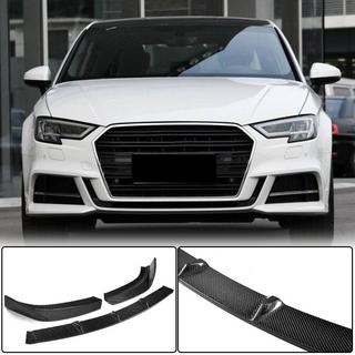 Lip spojler predného nárazníka Lip V2 (pre S-Line Sedan 2017-2020, karbón) fotografia 1