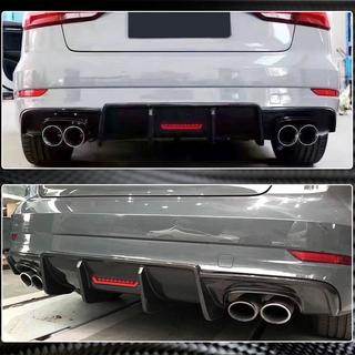 Difúzor zadného nárazníka V3 (pre S-Line Sedan 2017-2020, karbón) Audi A3 2012–2020 fotografia 4