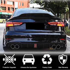Audi A3 2012–2020 Difúzor zadného nárazníka V2 (pre S-Line Sedan 2017-2020, karbón) fotografia 2