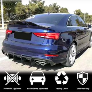 Difúzor zadného nárazníka V1 (pre S-Line Sedan 2017-2020, karbón) Audi A3 2012–2020 fotografia 4