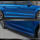 Audi A3 2012–2020 Bočné prahy V2 (pre S-Line Sedan, karbón) fotografia 3