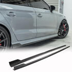 Audi A3 2012–2020 Bočné prahy V1 (pre S-Line Sedan, karbón) fotografia 1