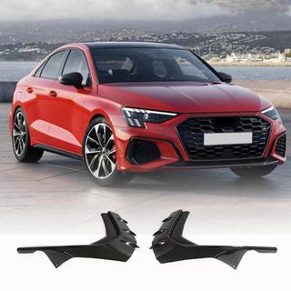 Lišty predného nárazníka (pre S-Line Sedan 2020-2023, karbón) fotografia 1