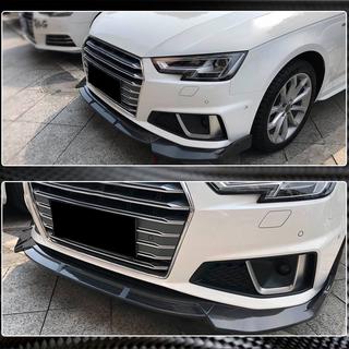 Lip spojler predného nárazníka Lip V1 (pre S-Line Sedan 2015-2019, karbón) fotografia 4