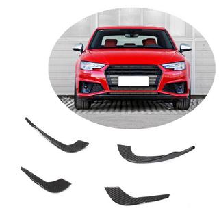 Predný nárazníkový lip V3 (pre S-Line Sedan 2015-2019, karbón) fotografia 1