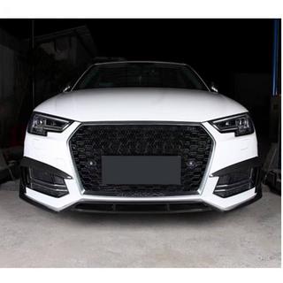 Lip spojler predného nárazníka Lip V2 (pre S-Line Sedan 2015-2019, karbón) fotografia 1