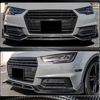 Lip spojler predného nárazníka Lip V2 (pre S-Line Sedan 2015-2019, karbón) fotografia 4
