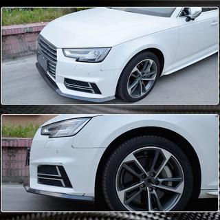 Lip spojler predného nárazníka Lip V4 (pre S-Line Sedan 2015-2019, karbón) fotografia 4