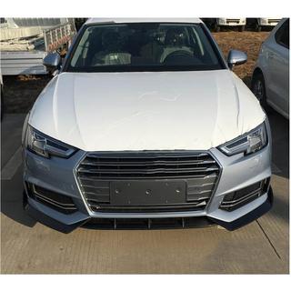 Predný lip spojler na nárazník Lip V5 (pre S-Line Sedan 2015-2019, karbón) fotografia 4