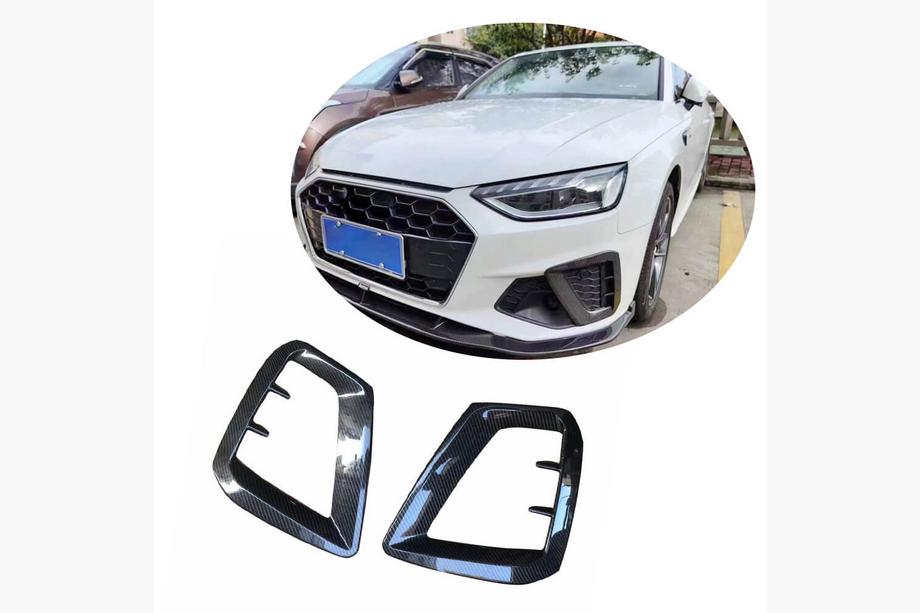 Audi A4 B9 2015–2024 Kryty hmlových svetiel V1 (pre S-Line Sedan 2015-2019, karbon) Image
