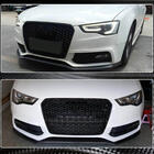 Audi A5 2007–2015 Predný nárazníkový lip spojler Lip V1 (pre S-Line 2012-2015, karbón) fotografia 3