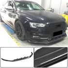 Audi A5 2007–2015 Predný nárazníkový lip Lip V3 (pre S-Line 2012-2015, karbón) fotografia 1