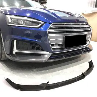 Lip na predný nárazník (pre S-Line coupe/cabriolet 2016-2020, karbón) fotografia 1