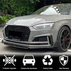Audi A5 2016–2025 Lip spojler predného nárazníka Flap V1 (pre S-Line 2016-2020, karbón) fotografia 4