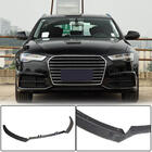 Audi A6 C7 2011–2017 Karbonový lip predného nárazníka V2 (pre S-Line 2014-2018) fotografia 1