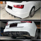 Audi A6 C7 2011–2017 Difúzor zadného nárazníka (pre S-Line Avant 2014-2018, Carbon) fotografia 5
