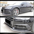 Audi A6 C7 2011–2017 Lip na predný nárazník Carbon V3 (pre S-Line 2014-2018) fotografia 3