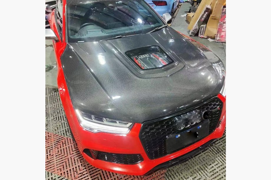 Audi A7 2010–2018 Kapota (S7, 2014-2018, Karbón) Image