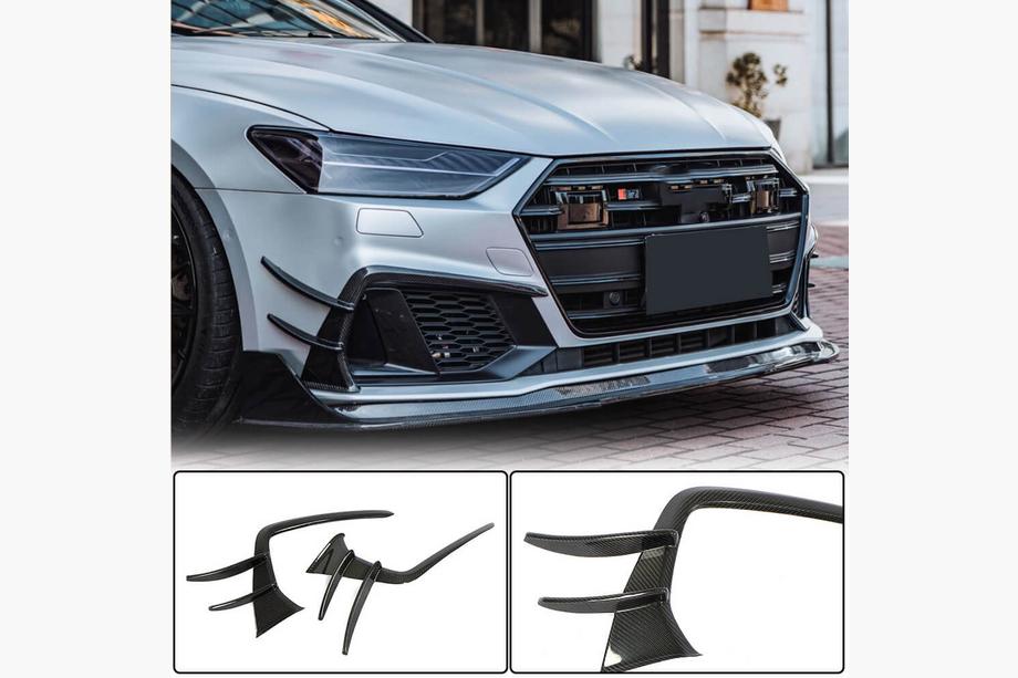 Audi A7 2018– Lem predného nárazníka (pre S-Line 2018-2022, karbón) Image