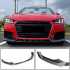 Audi TT 2014–2023 Predný nárazníkový lip spojler Lip V2 (pre Base, 2014-2019, Carbon) fotografia 1