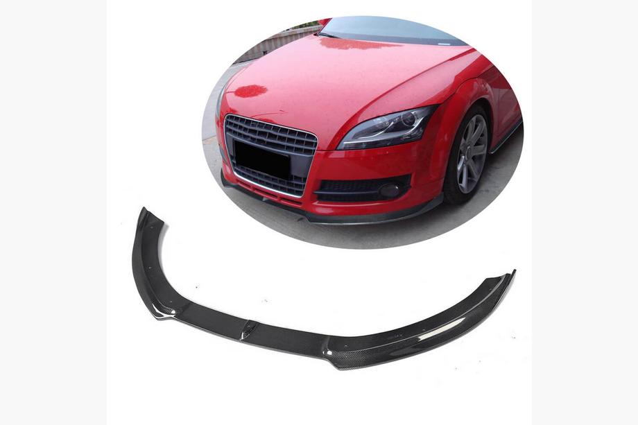 Audi TT 2006–2014 Predný nárazníkový lip spojler Lip V1 (2006-2010, Karbón) Image
