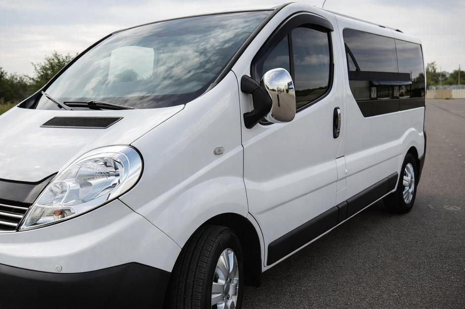 Renault Trafic 2001–2015 Kryty zrkadiel (2 ks) Chrómovaný plast Image