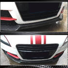 Audi TT 2006–2014 Predný nárazníkový lip spojler Lip V2 (karbón) fotografia 3