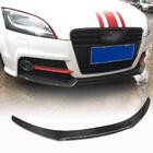 Audi TT 2006–2014 Predný nárazníkový lip spojler Lip V2 (karbón) fotografia 6