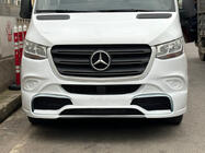 Mercedes Sprinter W907/W910 2018– Predný nárazníkový spojler V2 (na lakovanie) fotografia 1