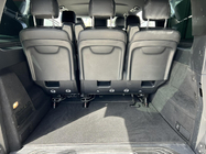 Mercedes Vito/V-trieda W447 2014– Prémiové textilné koberčeky do V-class, ExtraLong, 2 bočné (Len osobný odber, kompletný interiér, čierne) fotografia 5