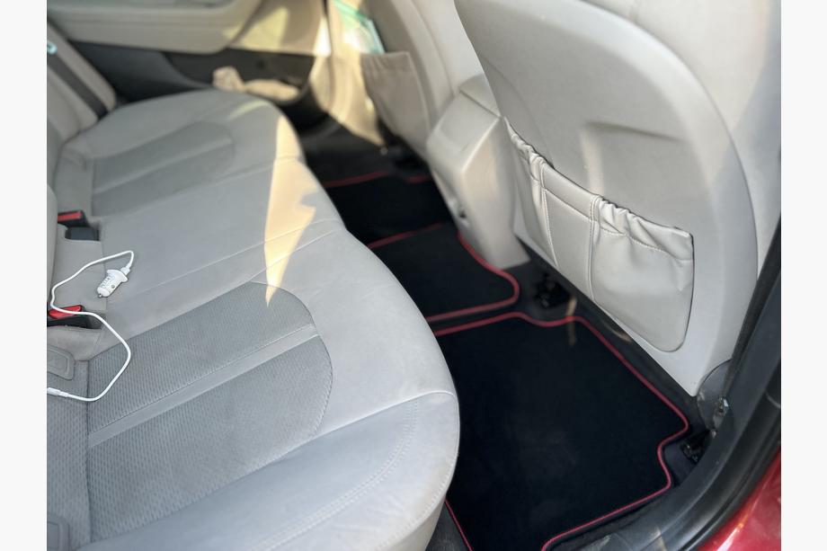 Hyundai Sonata LF 2014–2019 Prémiové textilné autokoberce (Čierne) Fotografia 5