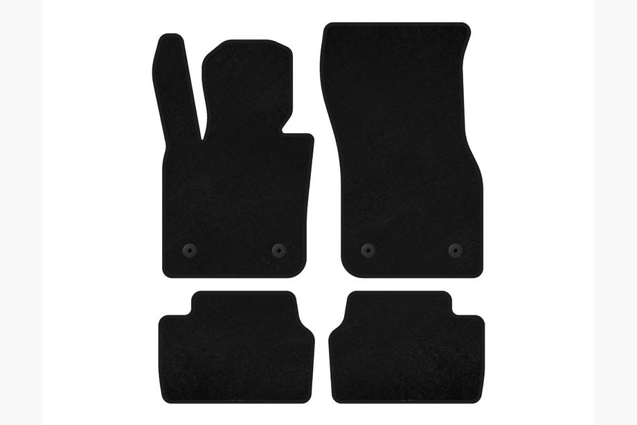 Mini Cooper F55/56/57 2014–2023 Prémiové textilné koberčeky (pre F55, 5-dverový, čierne) Image