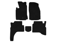 Mitsubishi Pajero Sport 1996–2007 Prémiové textilné autokoberce (Čierne) fotografia 1