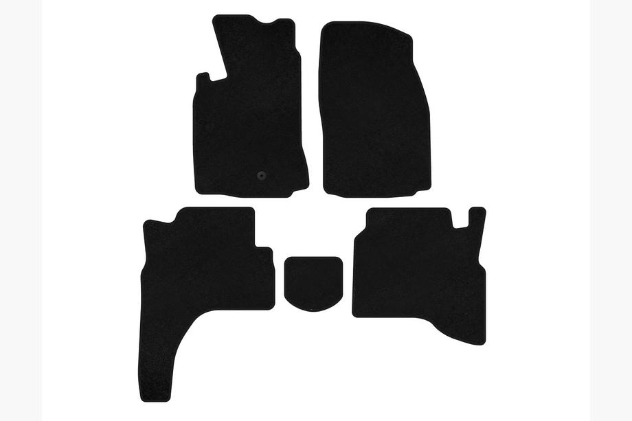 Mitsubishi Pajero Sport 1996–2007 Prémiové textilné autokoberce (Čierne) Image