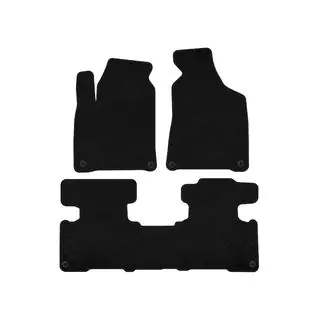 Textilné autokoberce Premium (2010-2016, Čierne) SsangYong Korando 2010–2019 fotografia 1