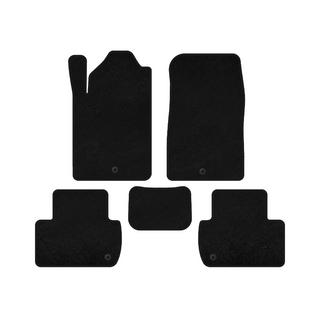 Prémiové textilné autokoberce (Čierne) SsangYong Rexton I 2001–2017 fotografia 1