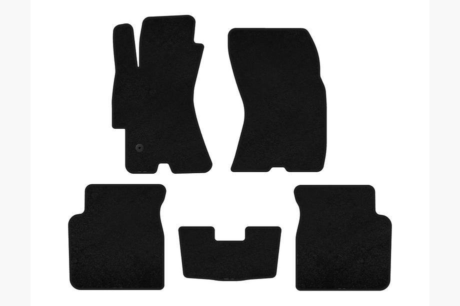 Subaru Outback 2005–2009 Prémiové textilné autokoberce (Čierne) Image