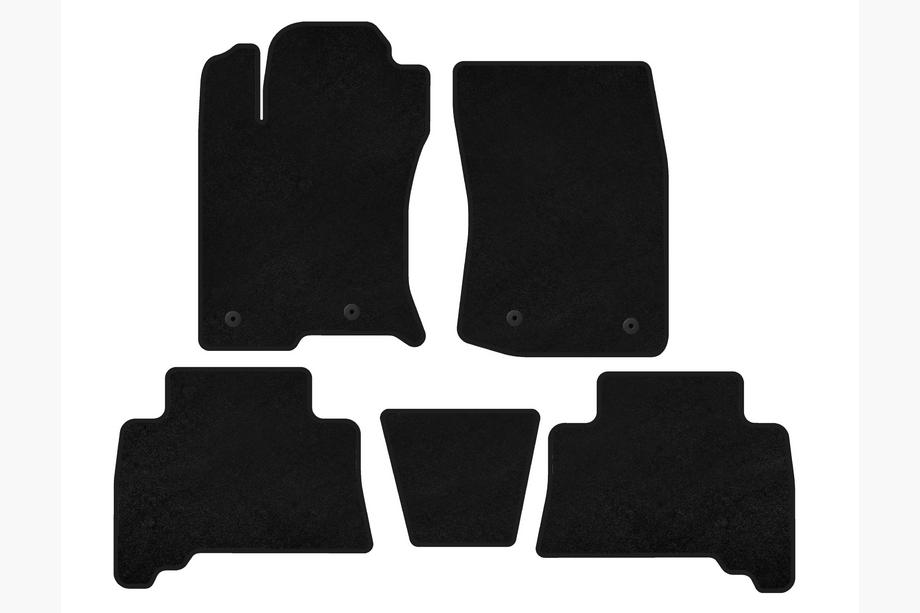 Toyota 4Runner 2009–2024 Textilné rohože Premium (2009-2014, Čierne) Image