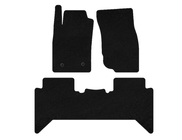 Toyota Hilux 2006–2015 Textilné koberce do interiéru Premium V2 (čierne) fotografia 1
