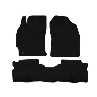 Prémiové textilné koberčeky (LB, Гібрид, Čierne) fotografia 2
