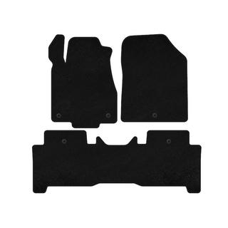 Prémiové textilné rohože (2 rady, čierne) Acura MDX 2007–2013 fotografia 2